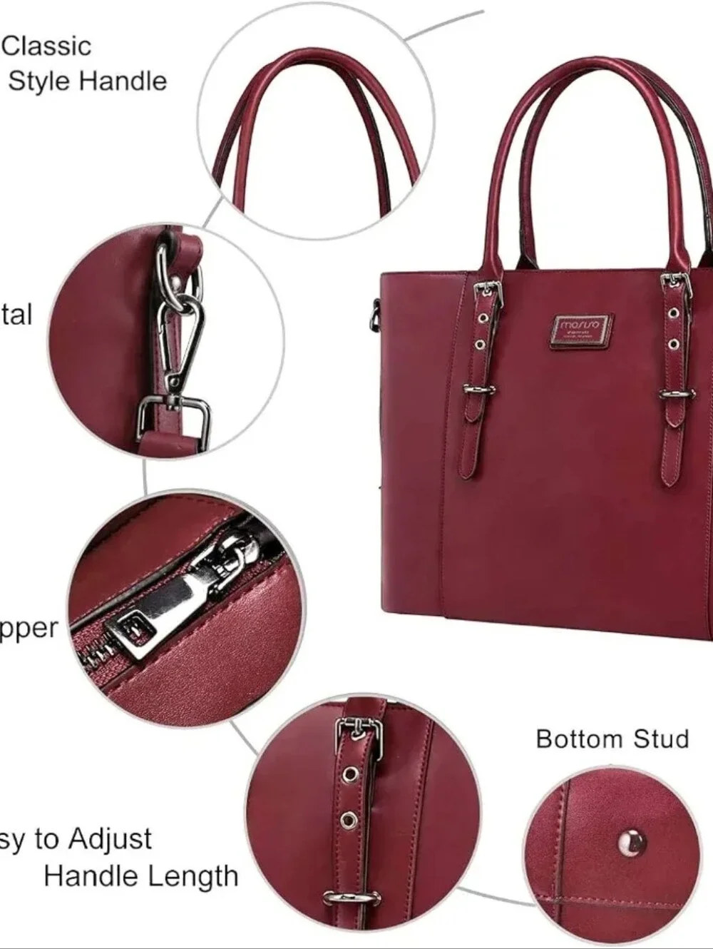 NWOT Mosisi Laptop Bag (17.3 Laptop)